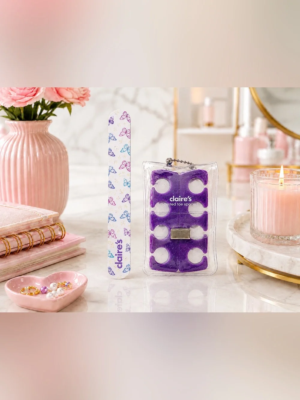 CLAIRES NAIL SET